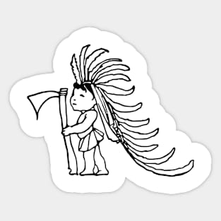 Native American Sticker